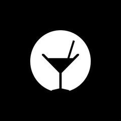 Bar icon. Icons Of Bar Drinks. Black bar drink icons.