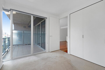 Empty and unfurnished brand new apartment