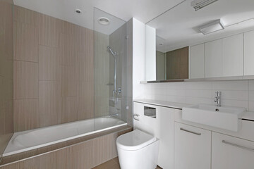 Empty and unfurnished brand new apartment