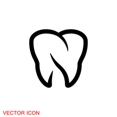 Dentist icon, Oral hygiene label vector illustration