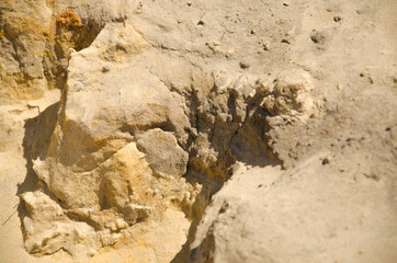 background from sand. dogs in the form of mountains. mountains of sand. sand pattern