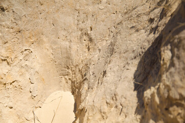 background from sand. dogs in the form of mountains. mountains of sand. sand pattern