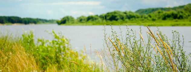 nature protection. River flows. Protect the environment. ecology