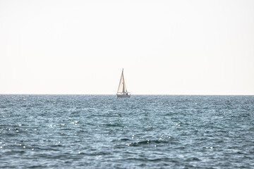 sailboat on the sea