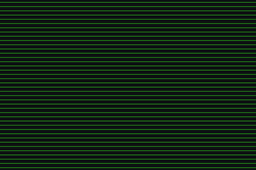 Thin horizontal green lines on a black background pattern