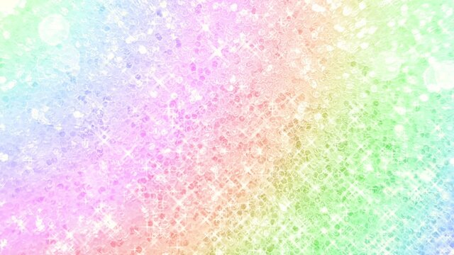 Rainbow colors glitter sparkling multicolor background	