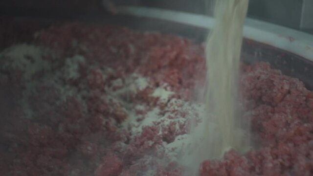 minced meat machine factory raw equipment industry sausage factory meat