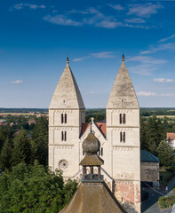 Fototapeta na wymiar Jak's Romanesque abbey church, Hungary..