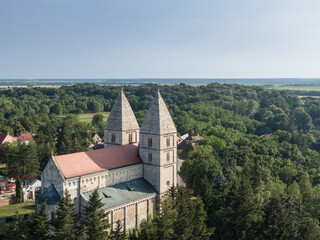 Jak's Romanesque abbey church, Hungary..