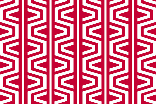 Red geometric parallel lines pattern