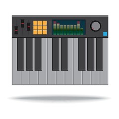 electronic keyboard