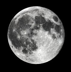 Full Moon Mosaic @ Telescope F=2800mm