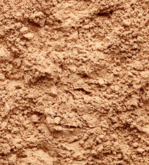 Texture of make up face powder