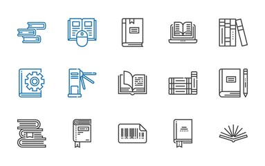 reader icons set