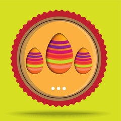 happy easter card