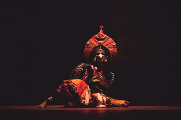 Yakshagana dancer photo