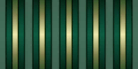 Green Luxury and gold abstract background