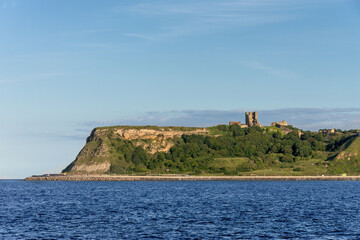 Ancient castle beside the sea.
