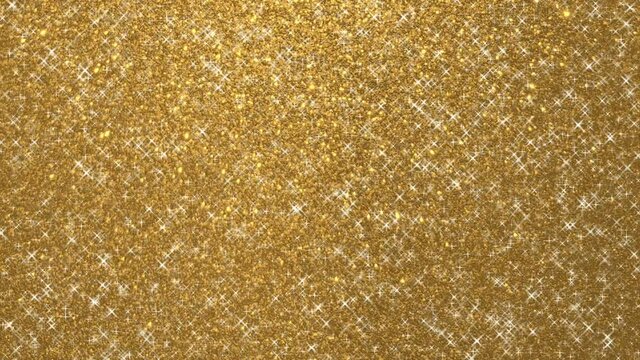 Sparkling golden glitter shiny brilliant background	
