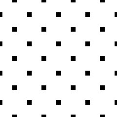 vector black white seamless pattern square, quadratic