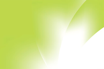 Abstract Smooth Fresh Green White Background Design Template Vector, Green White Blurry Background