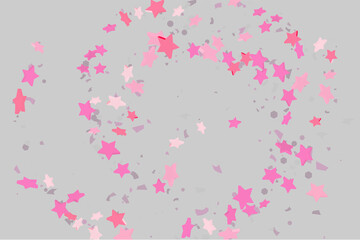 Obraz premium Confetti stars.