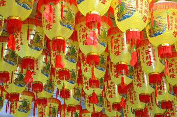 lantern in the temple