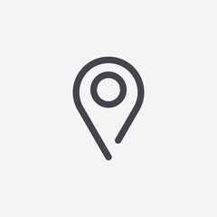 Location icon. Vector Illustration