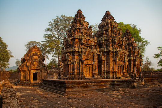 Banteay Srei Temple, Angkor Wat, Cambodia