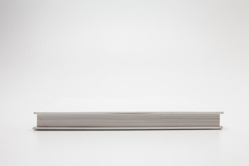 White design book on white background