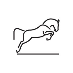 abstract horse icon