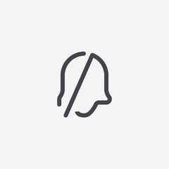 Turn off notifications icon. Bell symbol modern, simple, vector, icon for website design, mobile app, ui. Vector Illustration