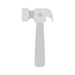 hammer tool construction, on white background vector illustration design