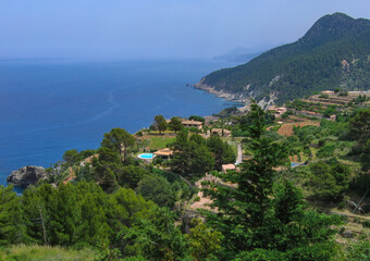 West coast of Mallorca, Spain