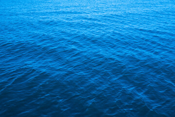 Beautiful ripply sea water surface as background