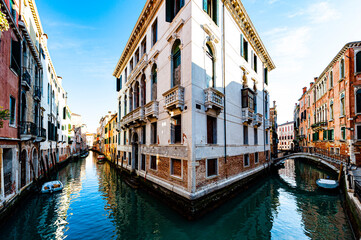 Deserted streets of Venice