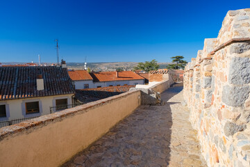 Fototapeta na wymiar スペイン アビラ 城壁上の景色
