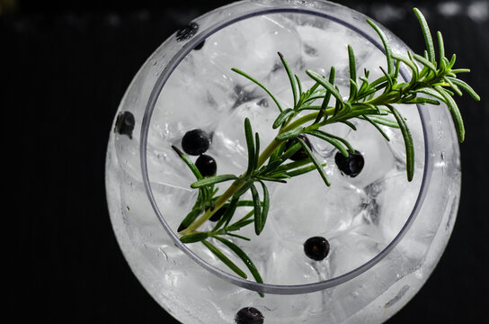  gin tonic and alecrim