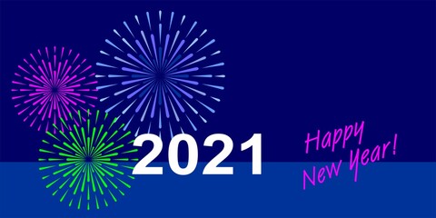 Firework - Happy New Year - 2021 - 1