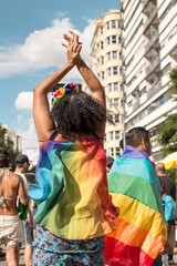 SÃ£O PAULO, BRAZIL - Mar 20, 2019: Carnaval in Brazil