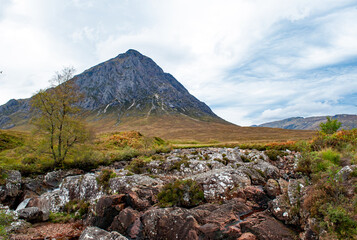 The Buachaille's north east face, Scotland,