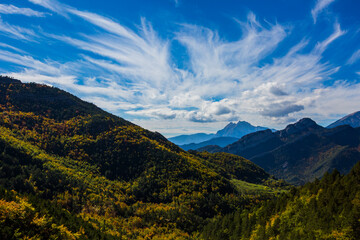 Autumn in Berguedà, Barcelona, Spain