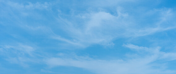 Sky blue background. Cloud clear abstact texture