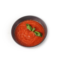 The restaurant's menu dish, a delicious snack for beer. Restaurant serving of the dish. A look from above