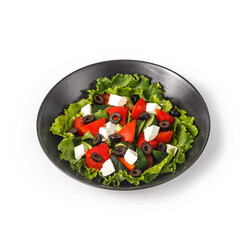 The restaurant's menu dish, a delicious snack for beer. Restaurant serving of the dish. A look from above