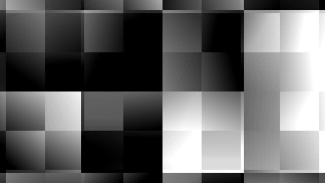 HD abstract background in black, white and grey with a few animations.