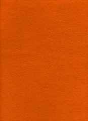 Orange fleece background texture