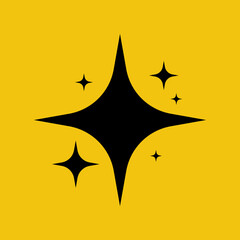 Yellow sparkle spark