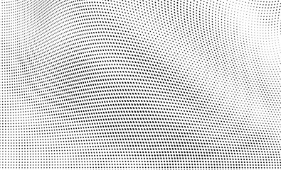 The halftone texture is monochrome. Vector chaotic background.