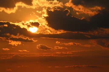 fire in the sky